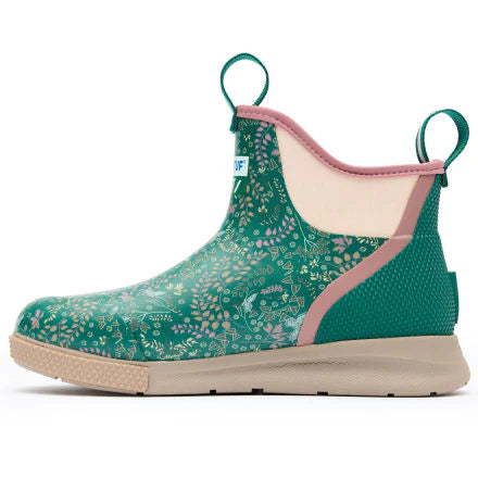 Xtratuf Women's 6 in Ankle Deck Boot Sport - GREEN