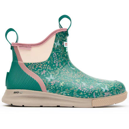 Xtratuf Women's 6 in Ankle Deck Boot Sport - GREEN