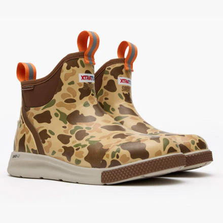 Xtratuf Women's 6 in Ankle Deck Boot Sport - DUCK CAMO