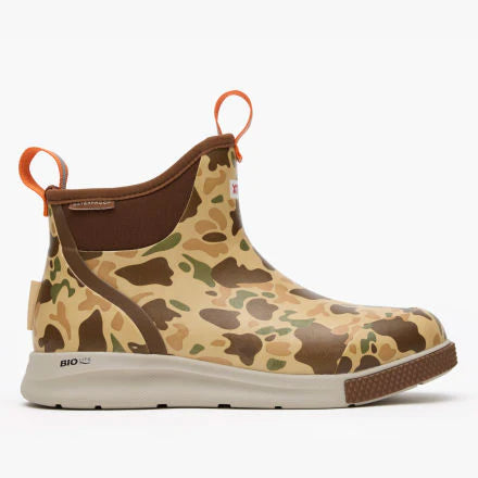 Xtratuf Women's 6 in Ankle Deck Boot Sport - DUCK CAMO