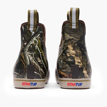 Xtratuf Men's Mossy Oak® Country DNA 6 in Ankle Deck Boot - MOSSY OAK COUNTRY DNA
