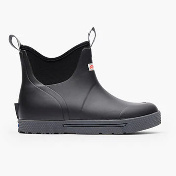 Xtratuf Men's Wheelhouse 6 in Ankle Deck Boot - BLACK