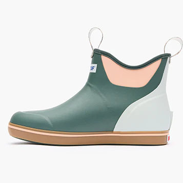 Xtratuf Women's 6 in Ankle Deck Boot - GARDEN GREEN