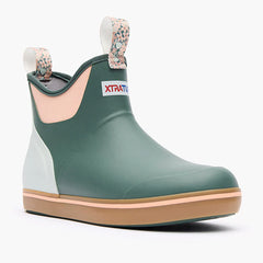 Xtratuf Women's 6 in Ankle Deck Boot - GARDEN GREEN
