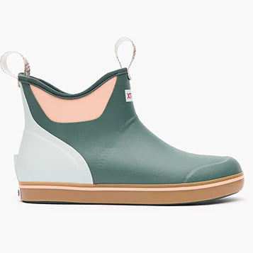Xtratuf Women's 6 in Ankle Deck Boot - GARDEN GREEN