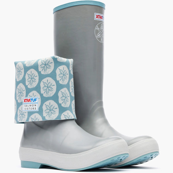 Xtratuf Women's Salmon Sisters 15 in Legacy Boot - GREY