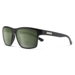 Suncloud - A-Team Matte Black + Polarized Gray Green Lens