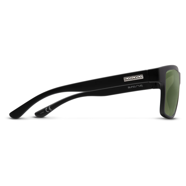 Suncloud - A-Team Matte Black + Polarized Gray Green Lens