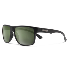 Suncloud - Rambler Matte Black + Polarized Gray Green Lens