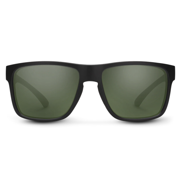 Suncloud - Rambler Matte Black + Polarized Gray Green Lens