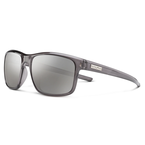 Suncloud - Respek Transparent Gray + Polarized Silver Mirror Lens