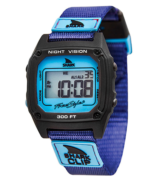 Freestyle Shark Clip Digital Display Japanese Quartz Purple Watch (10019183)