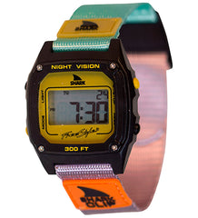 Freestyle Shark Clip Digital Display Japanese Quartz White Watch (10026749)