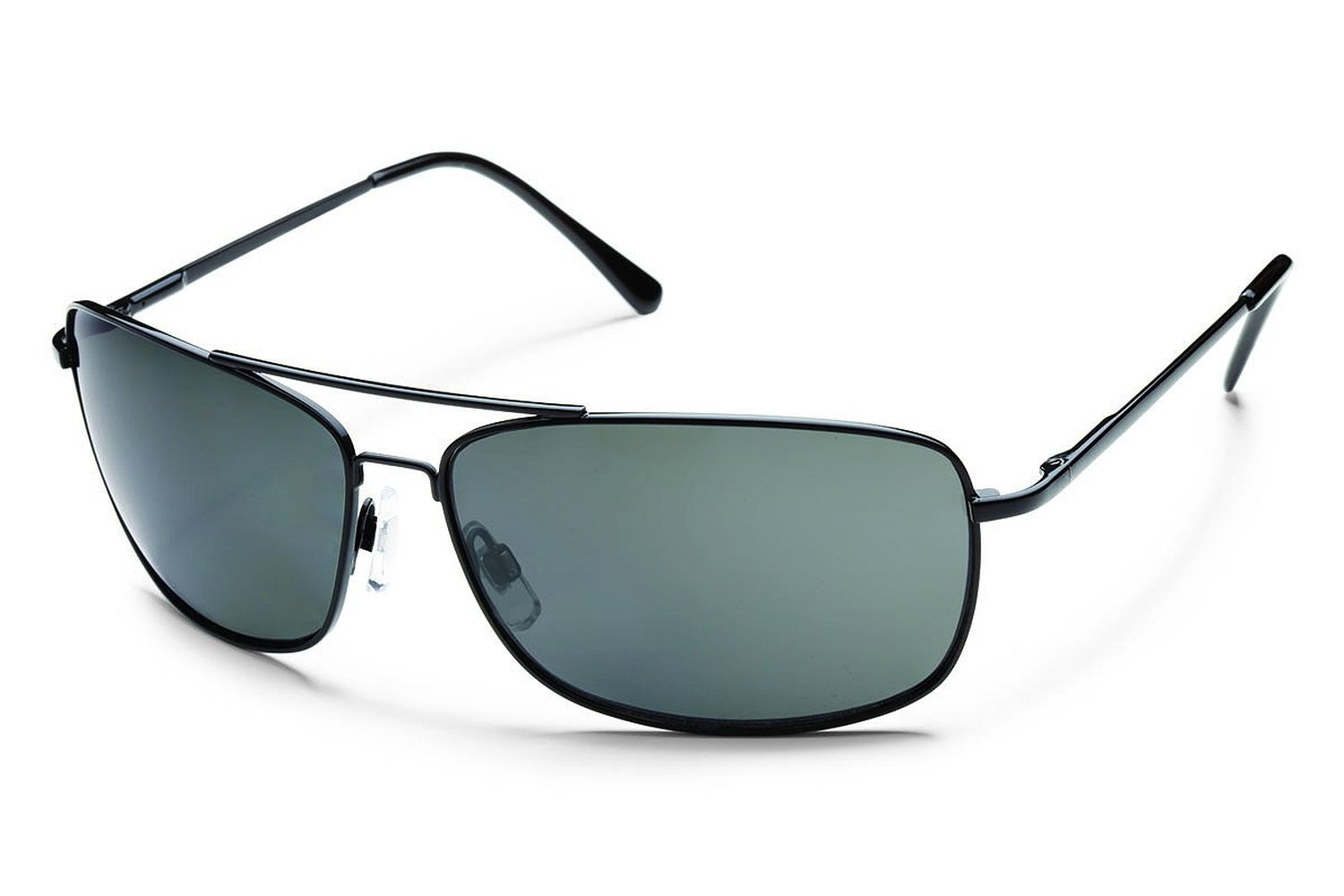 Suncloud Polarized Lens Navigator Sunglasses Gold Frame Mens