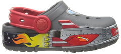 Crocs CrocsLights Galactic Clog Sandal Charcoal Toddler