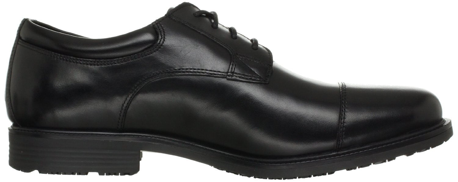 Rockport Essential Details WP Cap Toe Oxford Shoe Black Mens