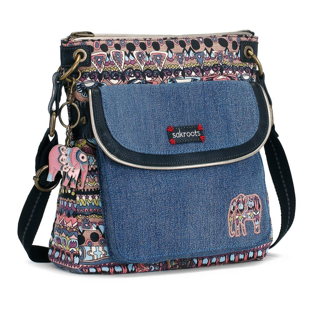 Sakroots Women's Crossbodies Rainbow - Rainbow Wanderlust Flat Crossbody bag  - Yahoo Shopping