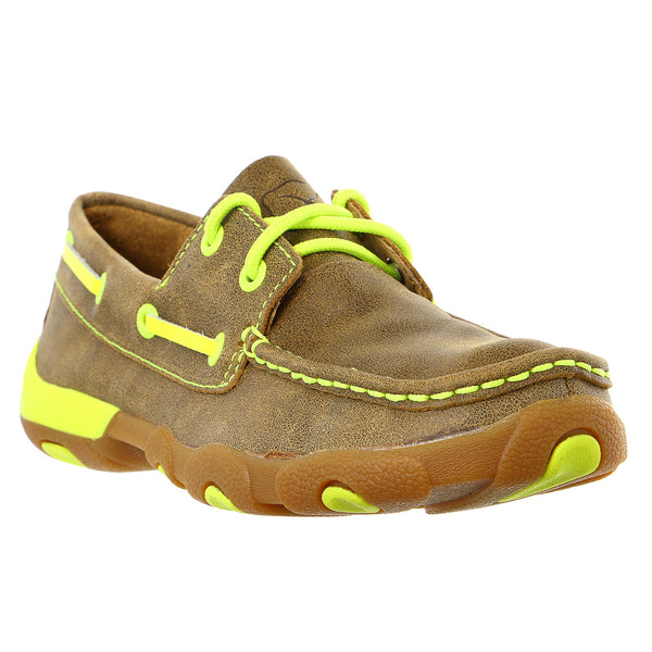 Twisted X Bomber Yellow Driving Mocs - Women's