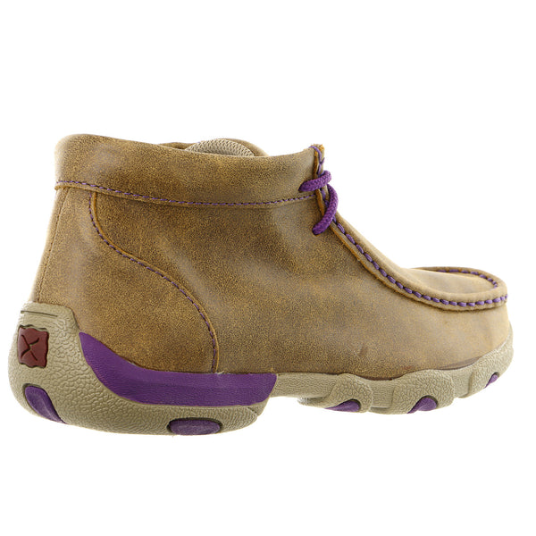 Twisted X Bomber Leather Driving Mocs - Women's