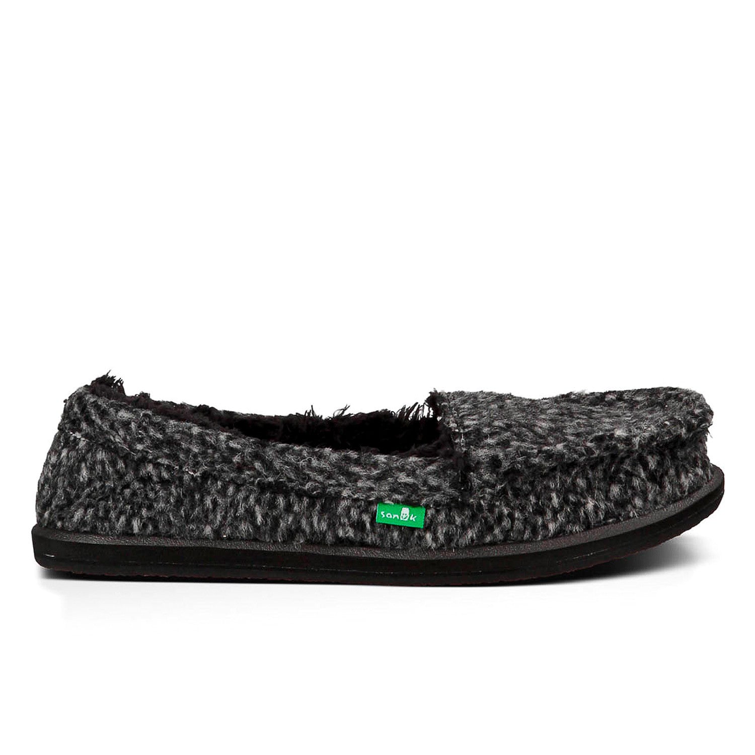 Sanuk Meltaway Slip on loafer - Black - Womens - Shoplifestyle