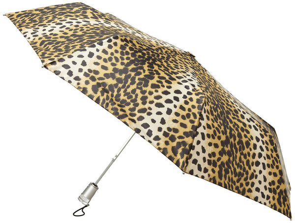 Totes  Signature Basic AOC Compact Umbrella  - Leopard