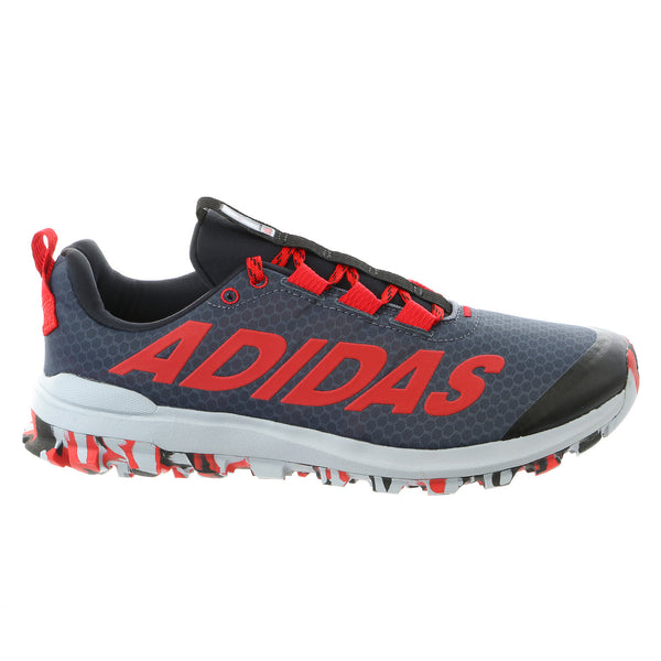 Adidas 6 TR M Trail Sneaker Shoe - Black/Red/Light Grey -