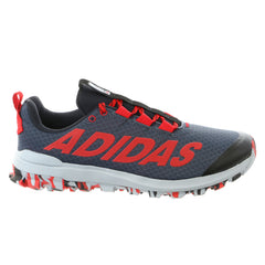 Adidas Vigor 6 TR M Trail Running Sneaker Shoe - Black/Red/Light Grey - Mens