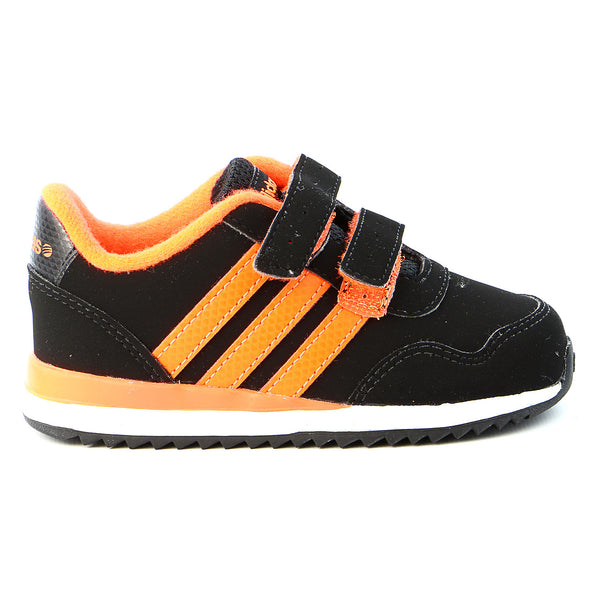 Adidas V Jog Toddler Running Shoe - Grey/White/Red - Infant