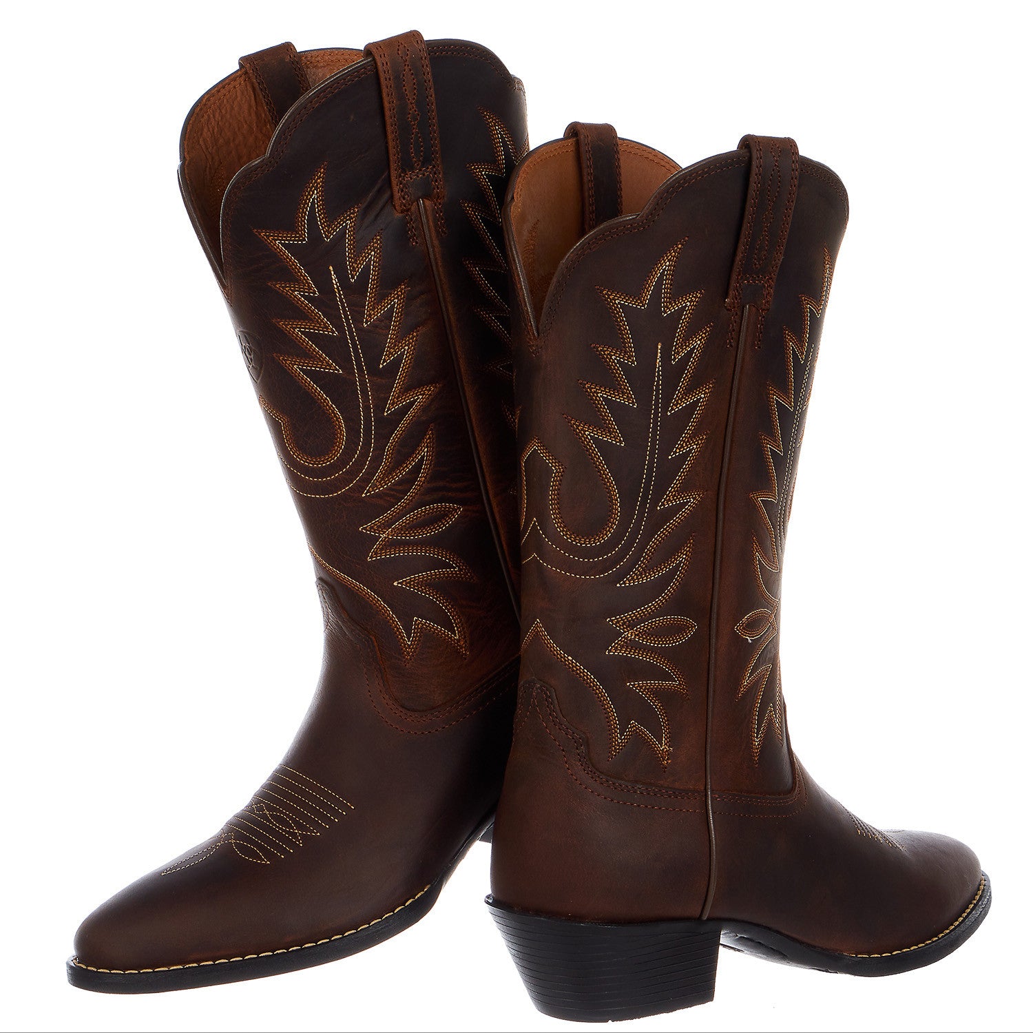 Ariat Heritage Roper Boots - Distressed Brown