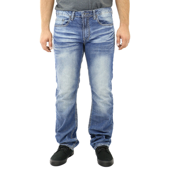 Buffalo by David Bitton Driven Jeans - Sanded Damaged and Repaired - Mens
