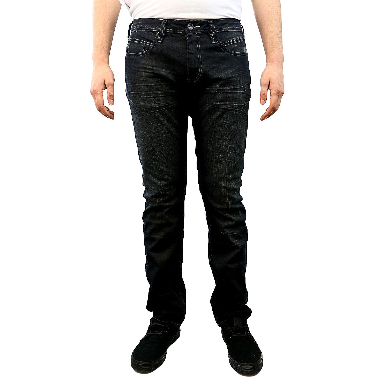 Buffalo by David Bitton Evan-X Slim Fit Stretch Jeans - Clean/Refined -  Shoplifestyle