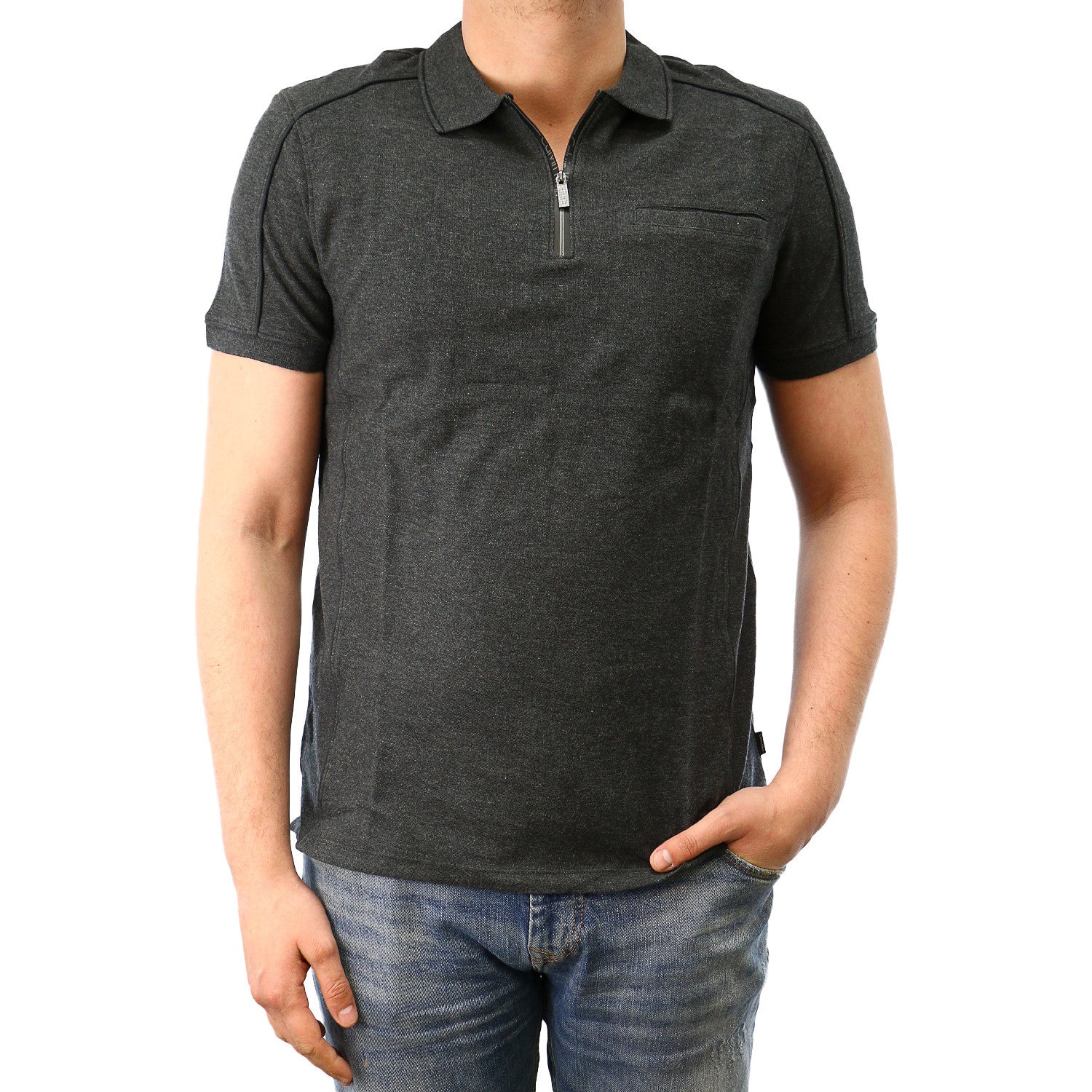 Calvin klein slim fit polo hotsell