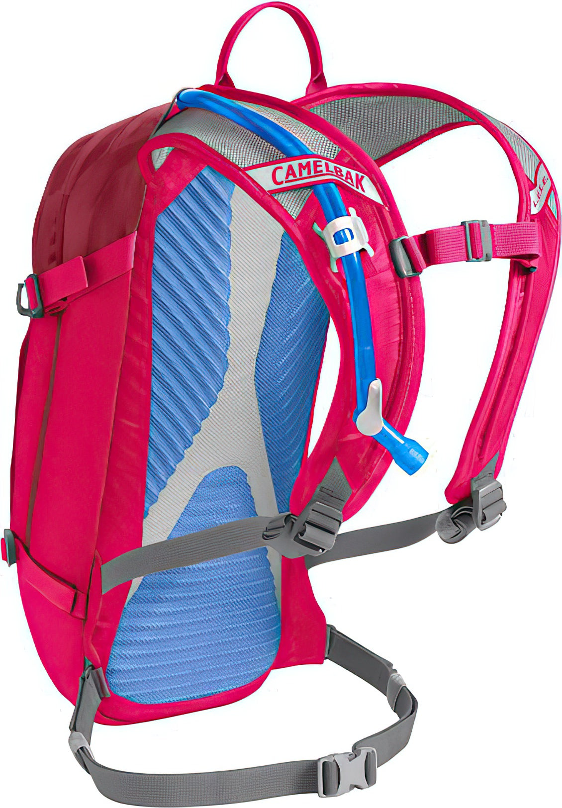 Camelbak Skeeter Pink White Gray Kids Hydration Pack Camelback backpack Bag