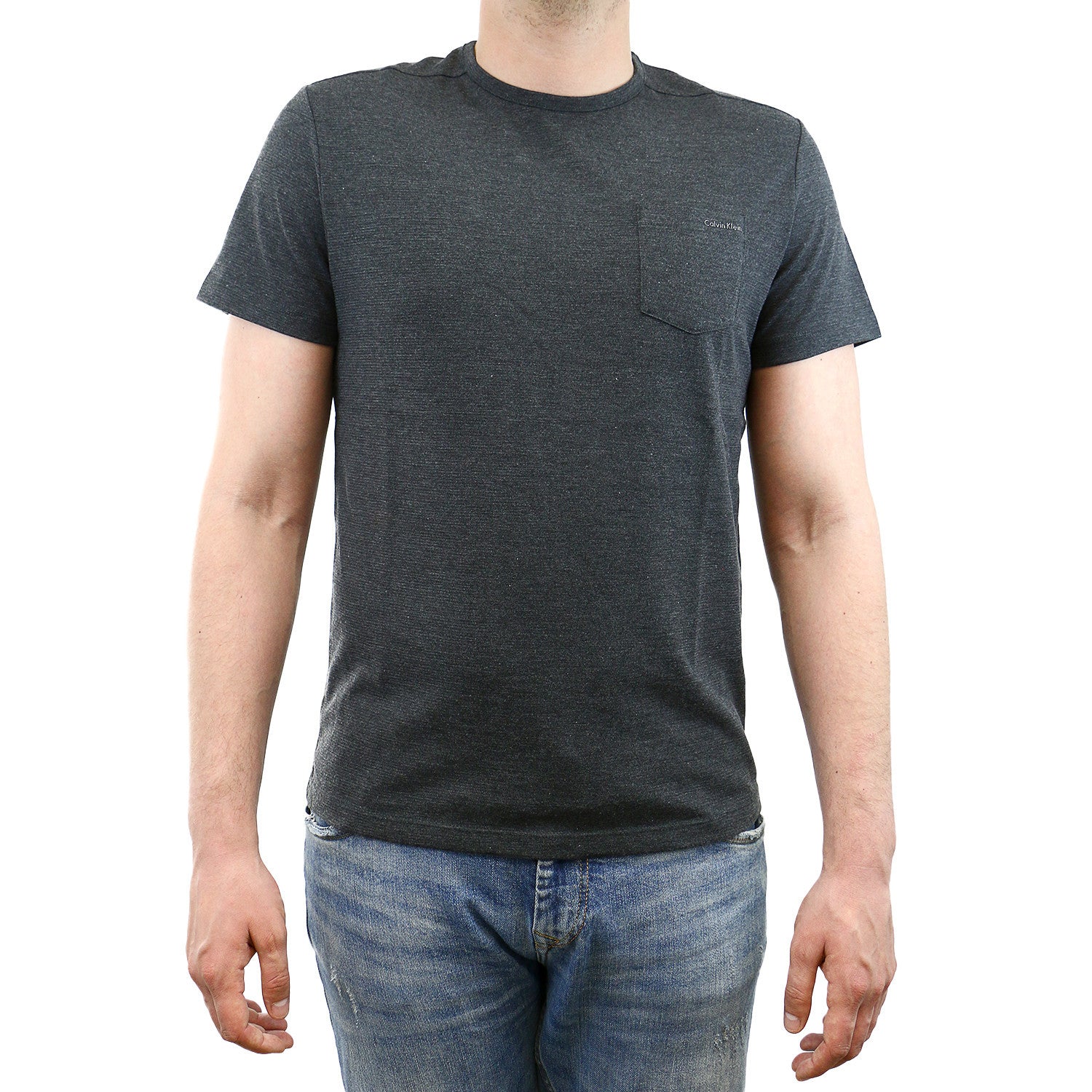Calvin Klein S&Z Jersey Dress Fashion Tee - Gunmetal Ht Com - Mens - Shoplifestyle Calvin Klein S&Z Jersey Dress Fashion Tee - Gunmetal Ht Com - Mens - Shoplifestyle