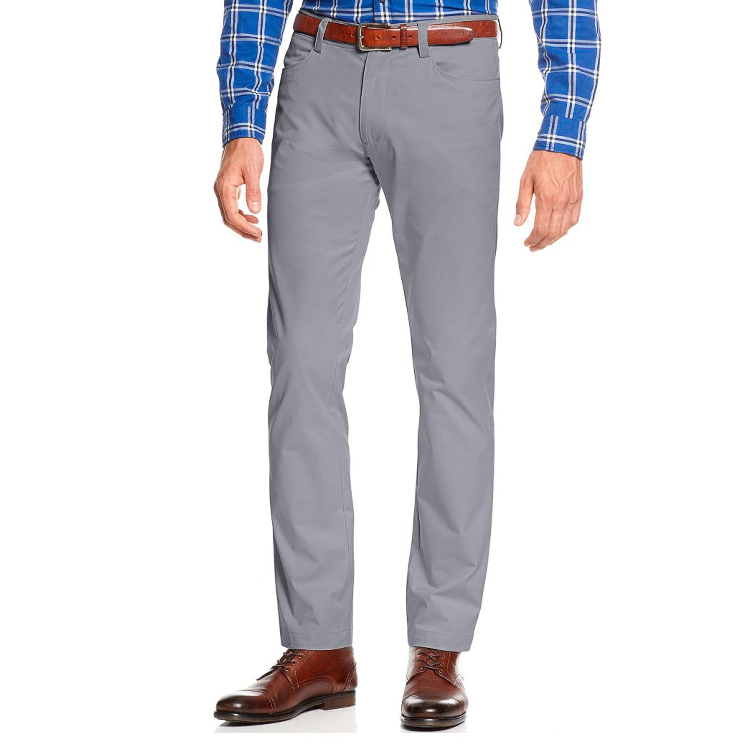 Calvin Klein Sportswear Men s 4 Pocket Sateen X Fit Pant Convoy Mens