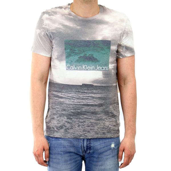 Calvin Klein Jeans BOLD LOGO COLORBLOCK TEE - Print T-shirt