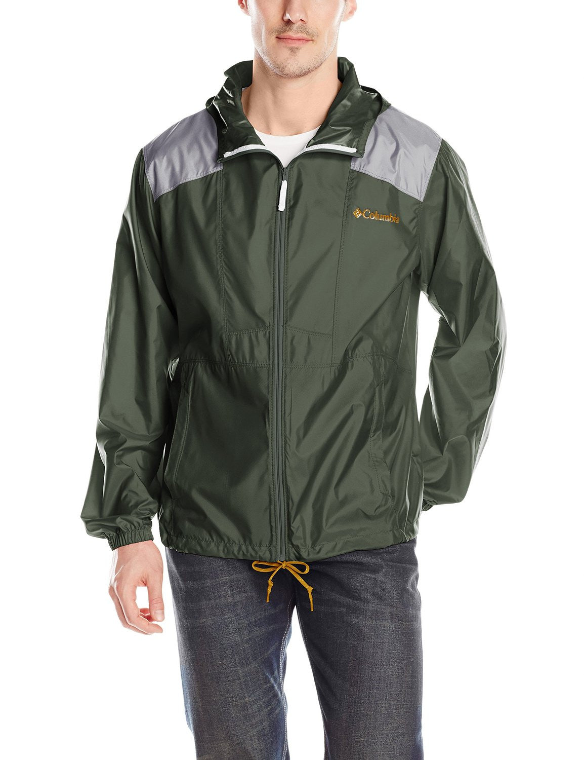 Columbia windbreaker white on sale