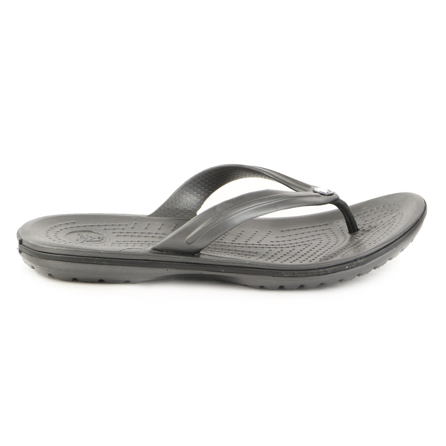 Crocs Crocband Flip Flop Thong Sandal - Black - Mens - Shoplifestyle