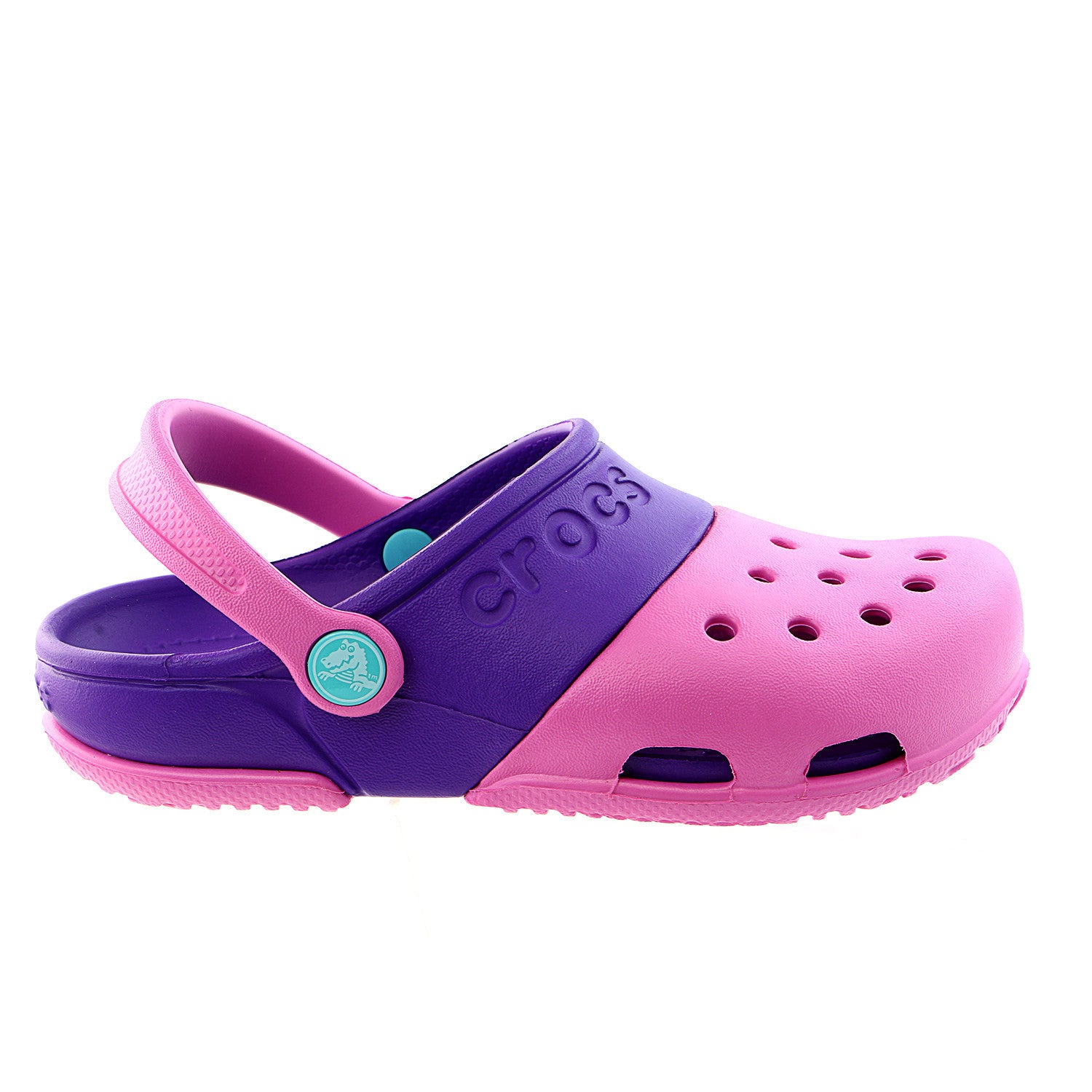 Pink and green deals crocs