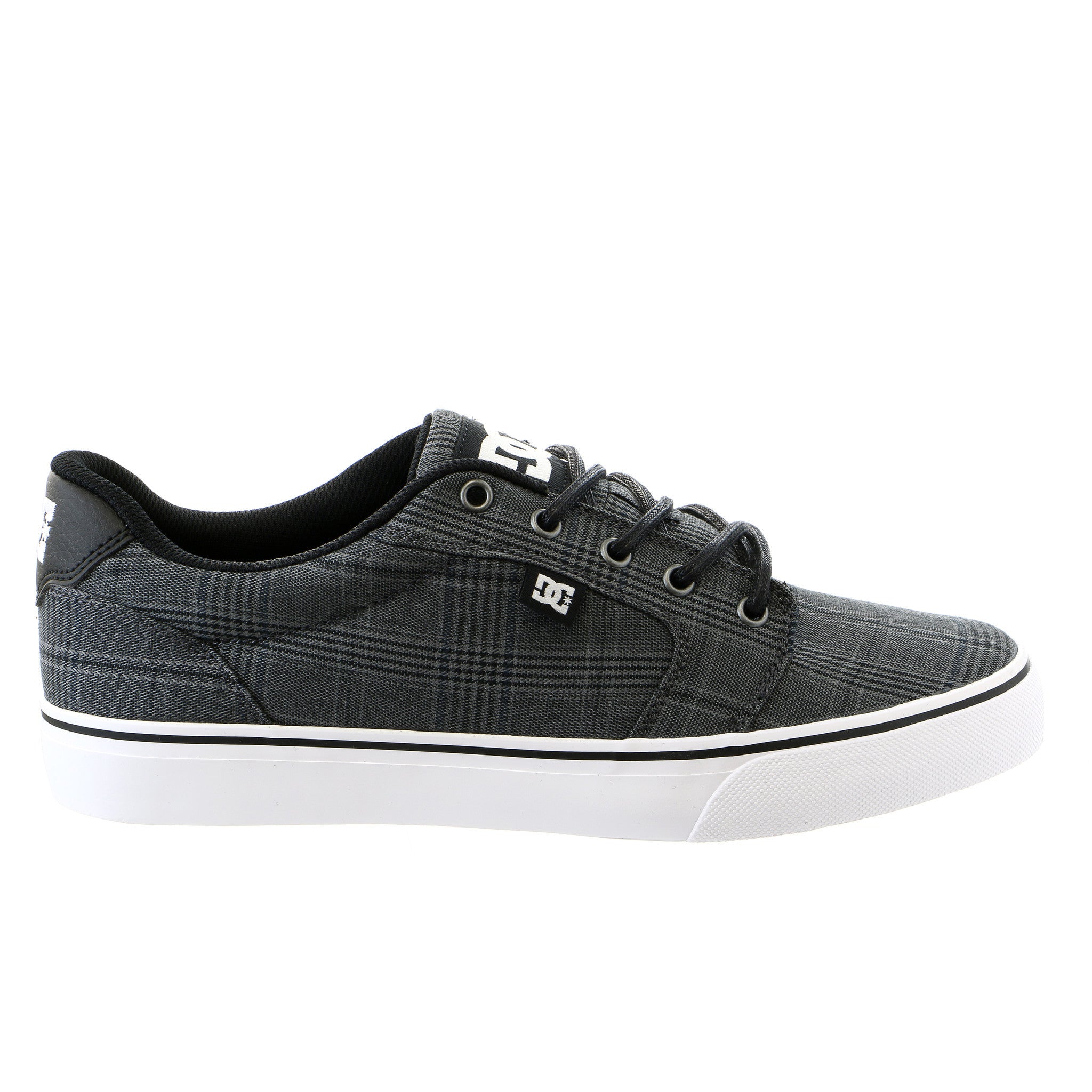 DC Anvil TX SE Low Top Skateboarding Sneaker Shoe Black White Grey Shoplifestyle