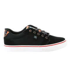 DC Anvil SE Skateboarding Sneaker Shoe - Black/White/Orange - Mens