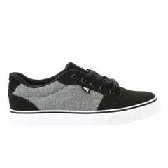 DC Anvil NB Skateboarding Sneaker Shoe - Black/White/Black - Mens