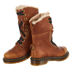 Dr. Martens FUR-LINED AIMILITA GRIZZLY Boot