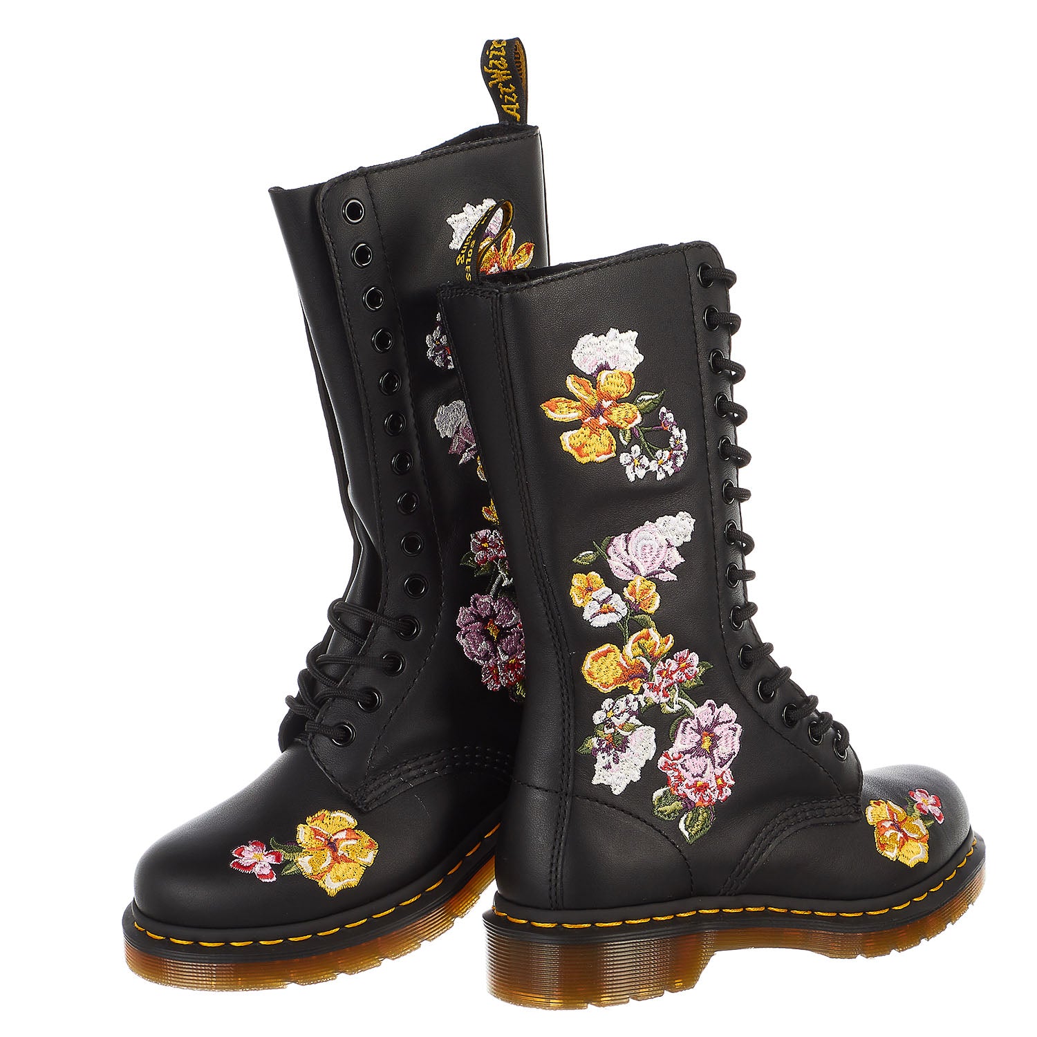 Mono Floral Vonda Dr Martens Boots Martens 1460 Vonda Mono Floral