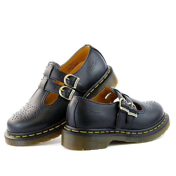 Dr. Martens 8065 Mary Jane Shoe - Black Smooth - Womens