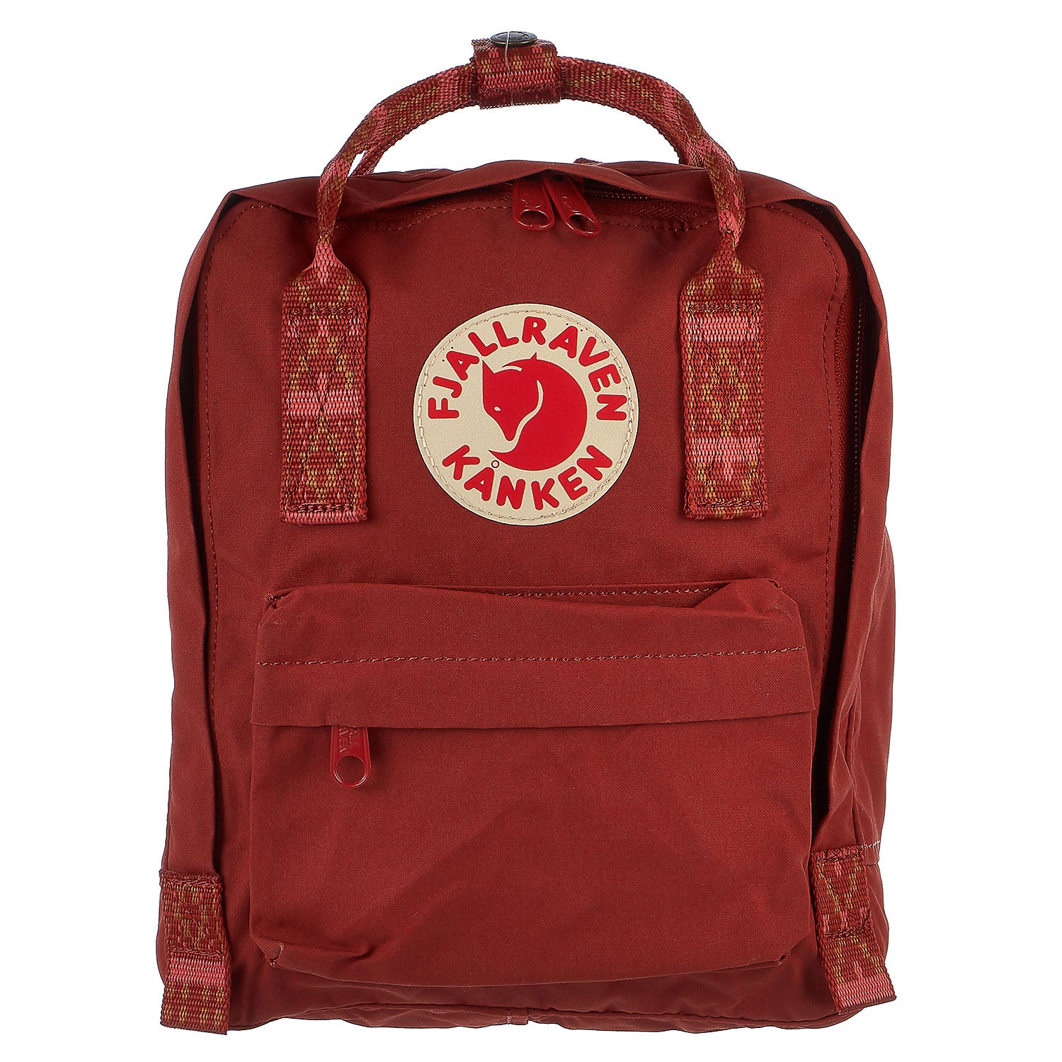 Foressence FE7017-RED Genuine Leather Kingston Backpack - Red