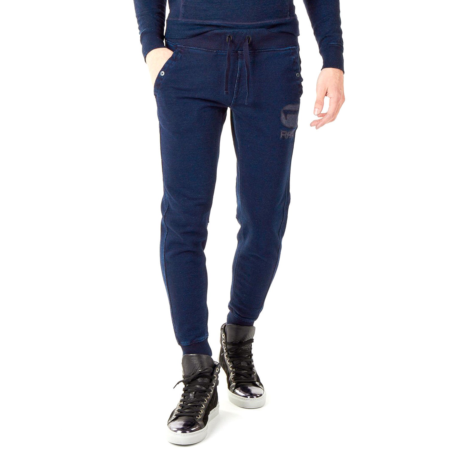 G-Star 3D Zipped Cargo Pants Blue | Dressinn