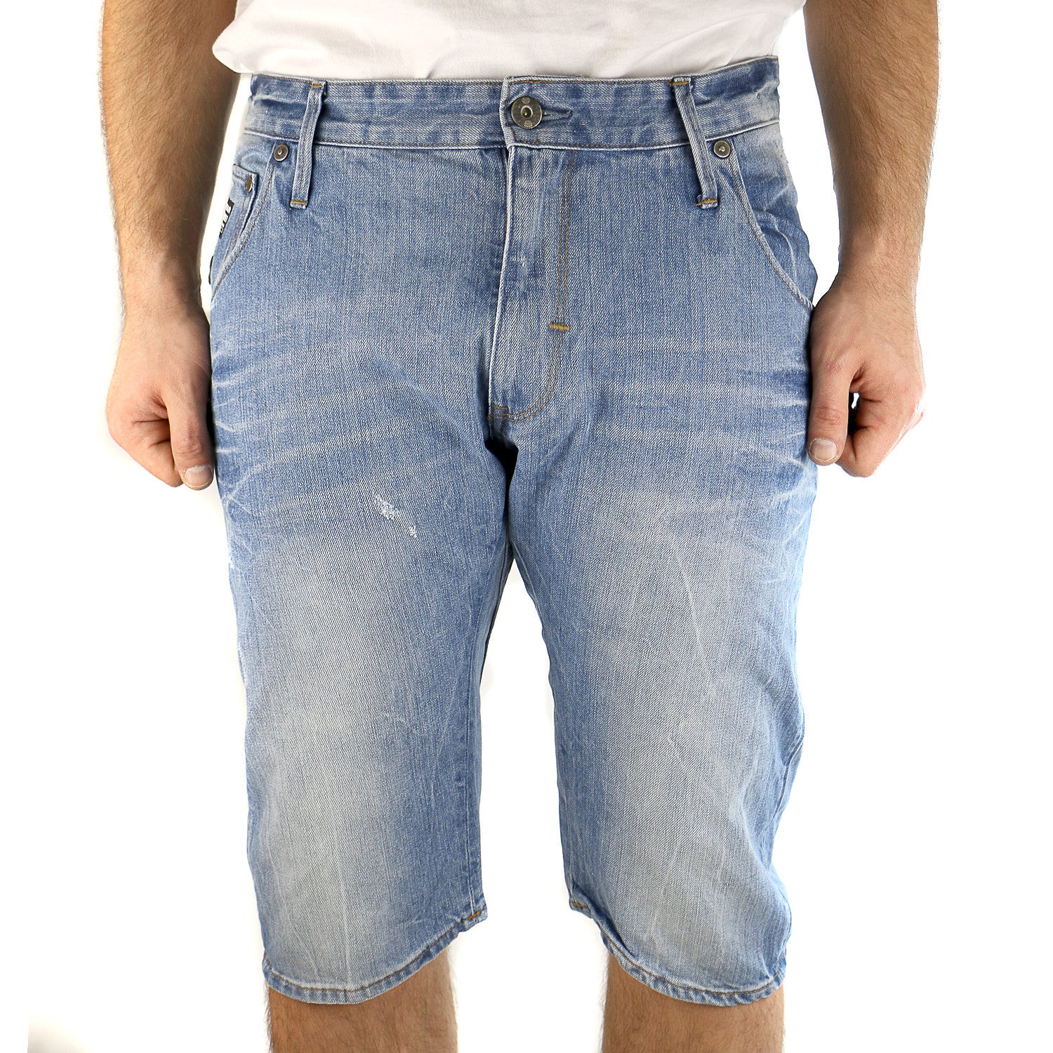 G-Star Arc 3D Loose Tapered Bermuda In Retton Denim 1/2 Short Pants - -  Shoplifestyle