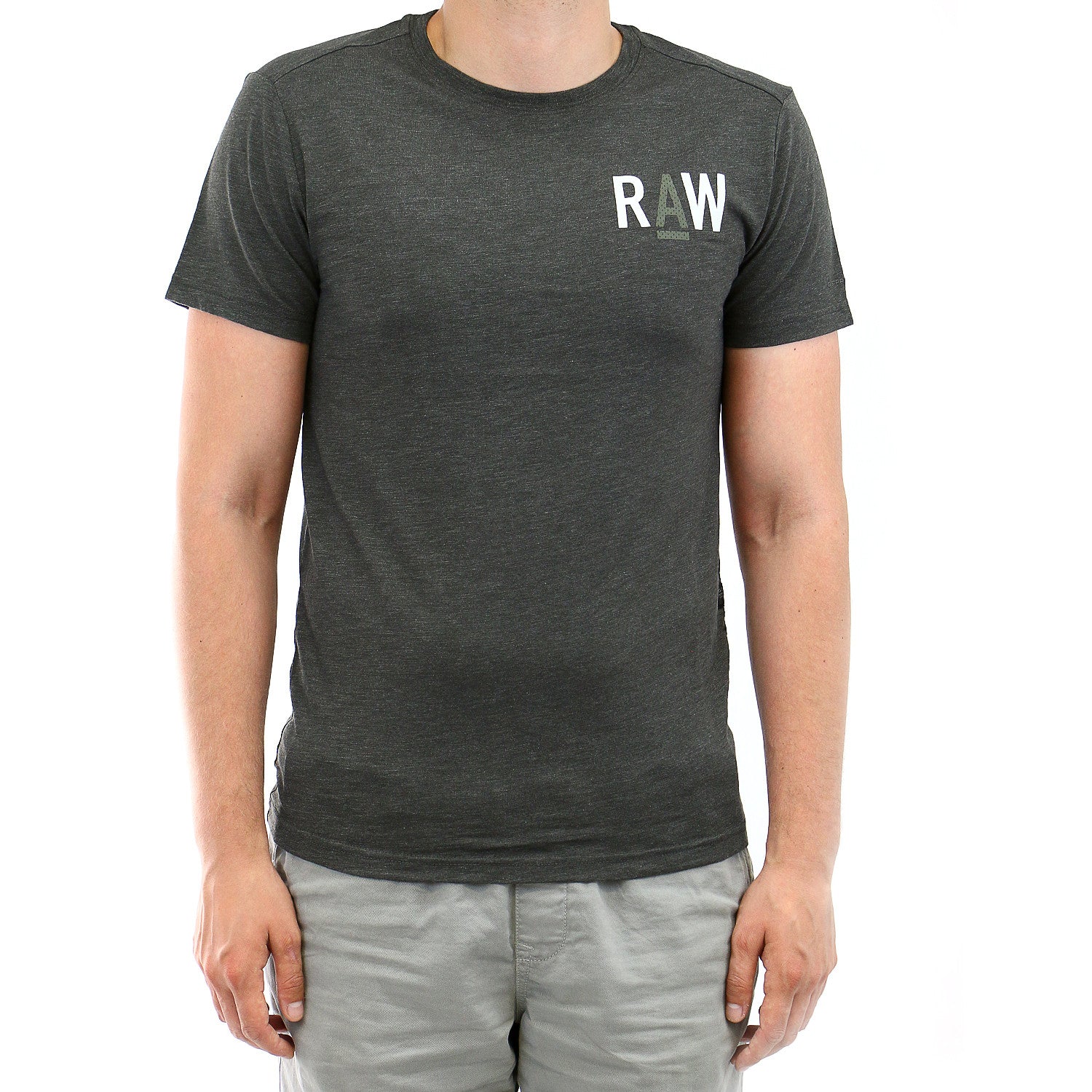 G-Star RAW Mayer Fashion Tee Short Sleeve T-Shirt - Raven - Mens G-Star RAW Mayer Fashion Tee Short Sleeve T-Shirt - Raven - Mens