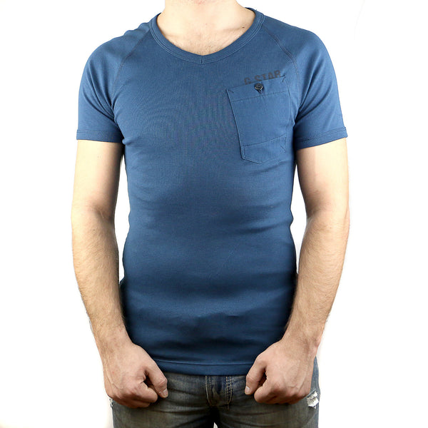 G-Star Order Fashion Tee T-Shirt - Space Blue - Mens